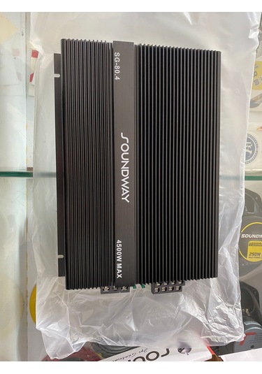 Soundway Sg-80.4 4500 Watt Oto Anfi 4 Kanal