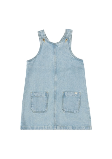 U.s. Polo Assn. Kız Çocuk Açık Mavi Elbise Jean 50304272-dn0021 Lıght Blue