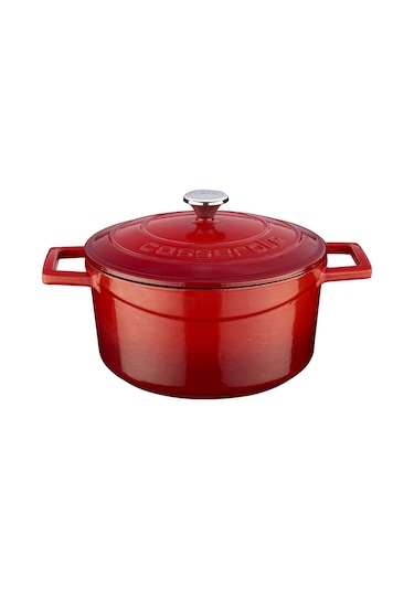 Lava Döküm Yuvarlak Tencere. Folk Çap(Ø)22cm.