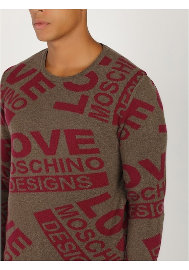 Moschino Yeni Moschıno Erkek Kazak (386805139) Beyaz