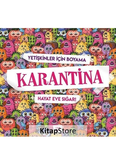 Karantina - Yetişkinler için   Boyama