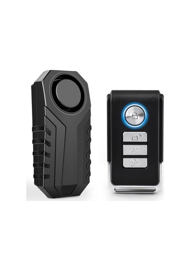 Lemestar Bisiklet Ve Elektrikli Araç Anti-kaçırma Alarmı: Ip65 Su Geçirmez, Titreşim Algılama, 3 Ses Seçeneği, Uzaktan Kumanda İle Sf22r