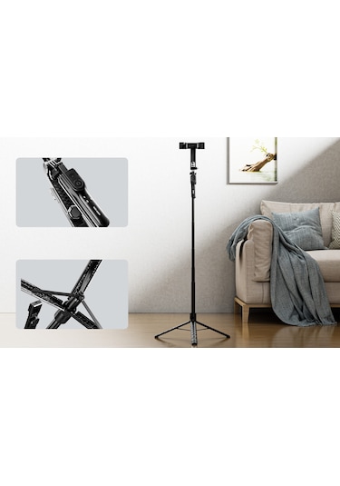 Ven-dens Vd-ss10 Premium Bluetooth Selfie Çubuğu Ve Tripod Seti