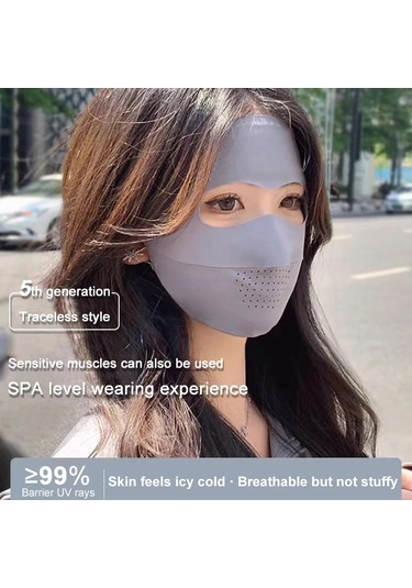 Kadın Yaz Uv Koruyucu Binicilik Maskesi