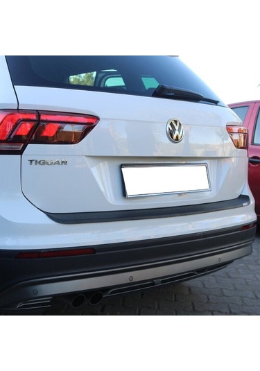 Volkswagen Tiguan 2015- Uyumlu Yedek Parça Arka Tampon Eşiği Mat
