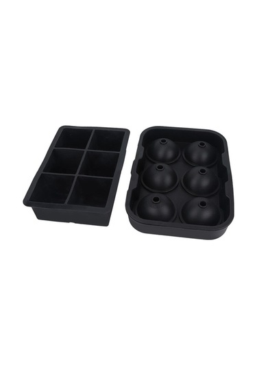 Novahub 2 Adet Yığınlanabilir Silikon Buz Kalıbı - Sızdırmaz Kapaklı, 6 Hücreli, Evde Dıy İçecekler İçin Çok Renkli Pratik, Sızdırmaz, Yüksek Kaliteli Buz Kalıbı Seti - Ev, Mutfak, Restoranlar İçin Uygun Çok Renkli