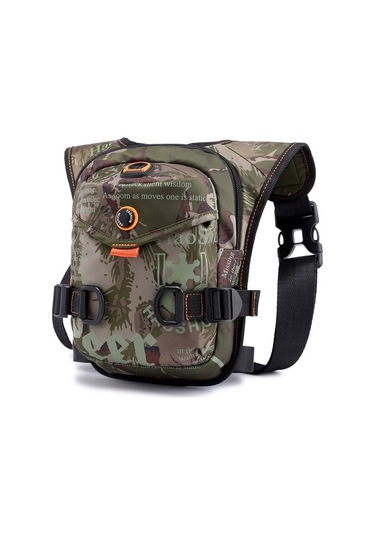 Silkroadselect Açık Bisiklet Bacak Çantası Çok Fonksiyonlu Spor Erkek Göğüs Çantası Taşınabilir Bel Çantası Askılı Çanta O32drn Renkli