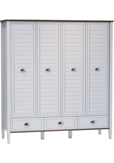 Meltem Kids Joy Genç Odası Dört Kapılı Dolap