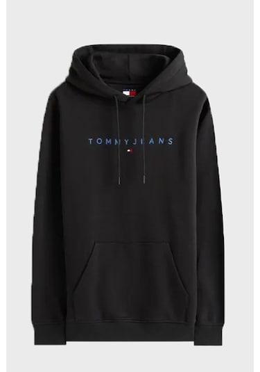 Tommy Jeans Erkek Sweat Dm0dm20746 0gk Siyah Siyah