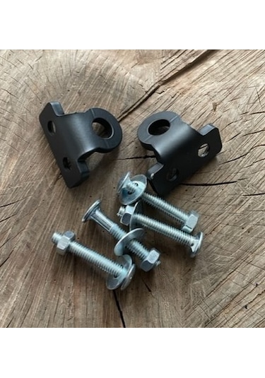 Prm Otomatik Kapı Asma Kilit Takma Aparatı Asma Kilitli Halka Mat Siyah