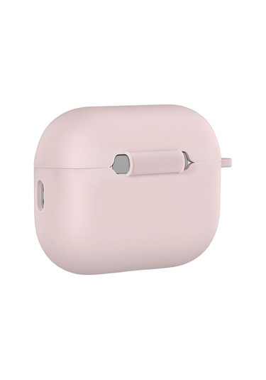 Apple Airpods Pro 3 İle Uyumlu Kılıf Standart Yumuşak Silikon Case Pembe