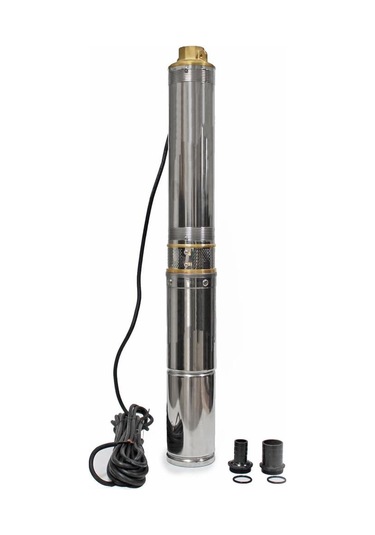 48 Volt 750 Watt Dc Solar Güneş Enerjili Fırçasız Kademeli Dalgıç Pompa 40 Mss 4 M³/h