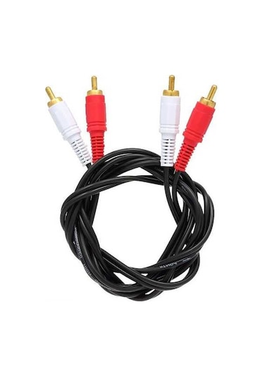 Besthome1 Altın Kaplı 1.5m Rca Ses Kablosu - Dvd, Tv Ve Cd İçin Premium Bağlantı