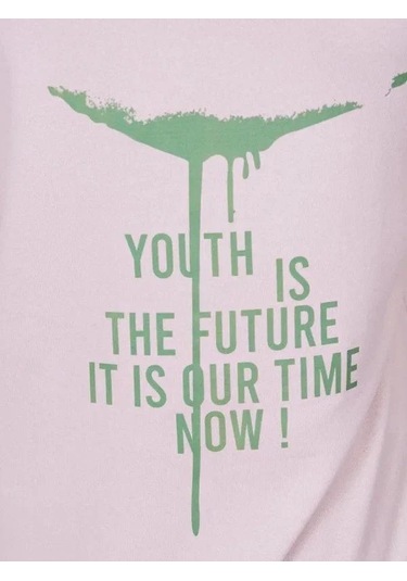 Çocuk 2 İplik Kumaş Pamuklu Sırtı Yazı Detaylı Kapüşonlu Tasarım Sweatshirt-13541 Bej