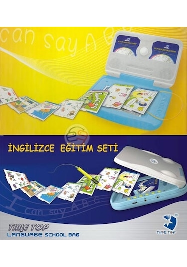 Timetop Çocuklar İçin İngilizce Eğitim Seti Pembe