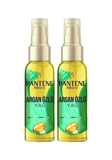 Pantene Doğal Sentez Saç Bakım Serum Argan Yağ Elixir  2 x 100 ML