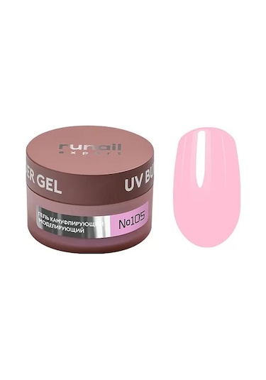 Runail Expert Protez Tırnak Jeli Uv Gel Şeker Pembe 15gr. 105