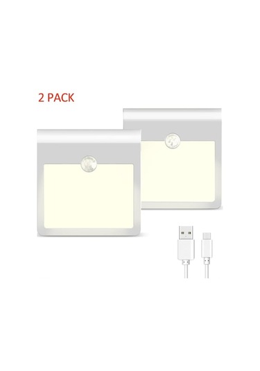 Novahub Gece Lambası Usb Sensörlü Led Hareket Aydınlatma Dolap Duvar Merdiven Koridor İçin Diğer