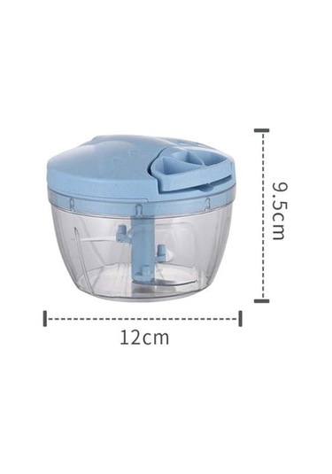 Meyve Öğütücüler İçin Çok Fonksiyonlu Sebze Kesici Kıyma Manuel Sarımsak Et Kırıcı Mutfak Aksesuarları Shredders & Amp Dilimleyiciler Mavi, 12x9.5cm Antrasit