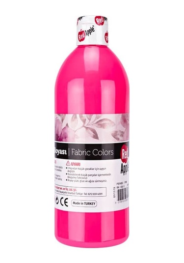 Red Apple Neon Kumaş Boyası 500 Ml Pembe