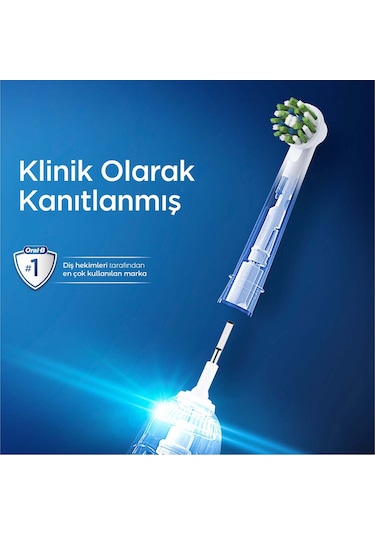 Oral-B Cross Action Şarjlı Diş Fırçası Yedek Başlığı 6'lı
