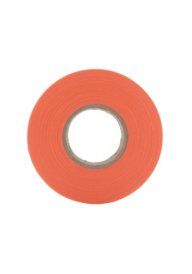 Kosona Turuncu Pvc Çevre İşaretleme Bandı - 45m Uzunluk, 2.5cm Genişlik, Yapışmaz, Dayanıklı - Kamp, Yürüyüş, Sınır Belirleme İçin Turuncu