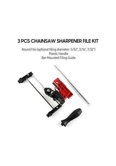 Hallow çubuğa Monteli Testere Bileyici Eğe Kiti 5/32" Yuvarlak E20793-1