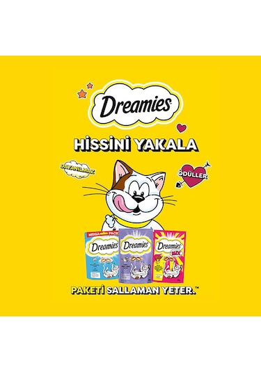 Dreamies Karışık Paket Kedi Ödül Maması 36 x 60 G