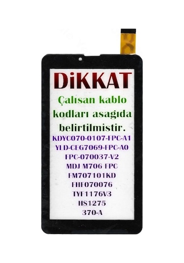 Textel Tm-7896 Dokunmatik Siyah