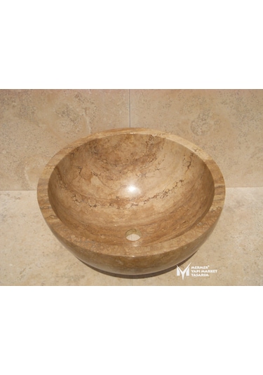 Noche Traverten Çanak Lavabo