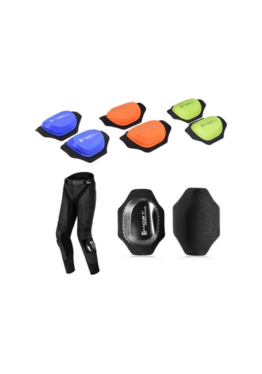 Hayalet Yarış Gr-mb01 Motosiklet Koruyucu Dişli Diz Koruyucu Aşınma Mavi Mavi