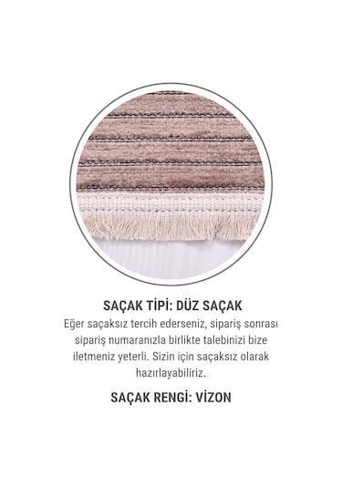 Lidya Bej / Füme Pamuk Dokuma Yumuşak Halı Kaymaz Tabanlı, Kolay Temizlenen, Modern Tasarım Kilim Bej