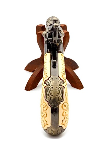 Denix Dekoratif Flintlock Pocket Pistol 19,5 Cm, Londra 1795