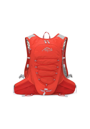 Inoxto 12 L Kırmızı Dağcılık Koşu Bisiklet Omuz Çantası