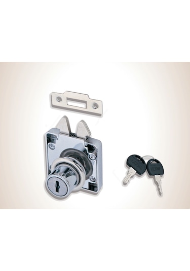 Herme Sürgülü Dolap Kilidi Kıskaçlı Kancalı Kilit