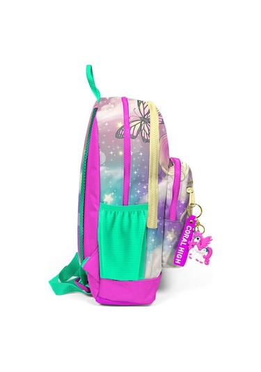 Coral High Unicorn Desen Büyük Boy Okul Sırt Çantası 23733