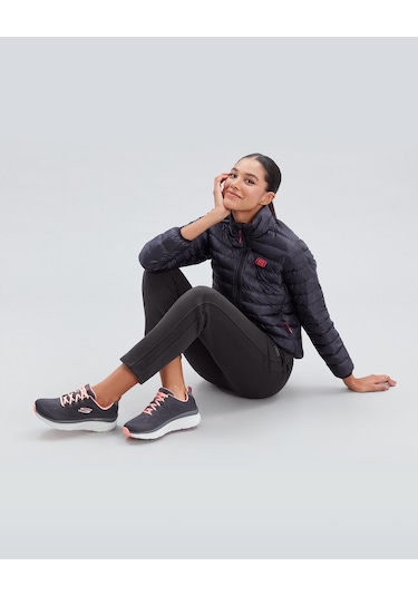 Skechers D'Lux Walker  -  Get Oasis Kadın Gri Spor Ayakkabı 149810 Cccl Gri