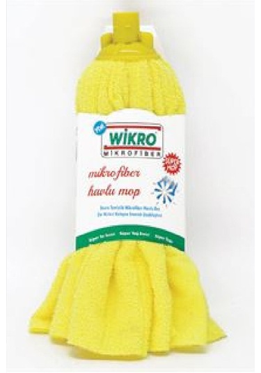 Wikro 2 Adet Mikrofiber Mop Paspas Yedek Ucu Vileda Tipi Mop