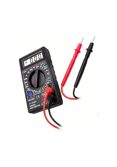 Multimetre Voltmetre Dijital Cep Tipi Dt-830d Siyah