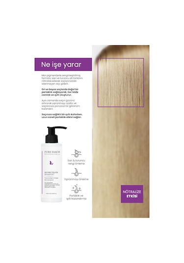 Pure Saach Professional Silver Şampuan 400 ML
