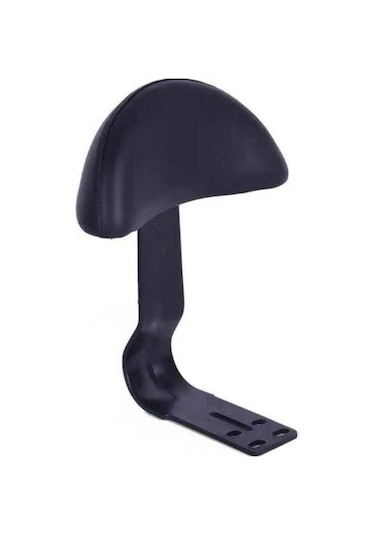 1 Takım Suni Deri Bisiklet Arkalığı Yükseltmek Kalınlaşmak Güneşe Dayanıklı Bisiklet Arkalığı E-bisiklet İçin Destek Siyah