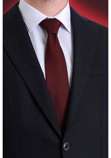 Bordo Düz Kravat 261810etc002 Bd2 Bordo