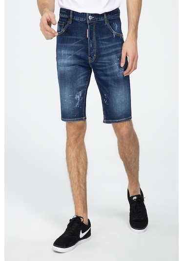 Yeni Dsquared2 Erkek Şort (469441375) Mavi