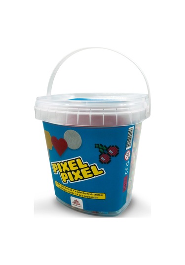 3000 Adet Midi Boncuk Kovada 32 Renk, 4 Adet Boncuk Dizme Tablası-pixel Pixel Ppk300