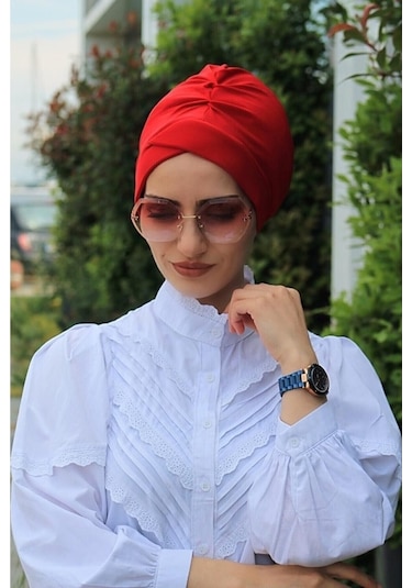 Çapraz Bone Tesettür Bone 10 Renk