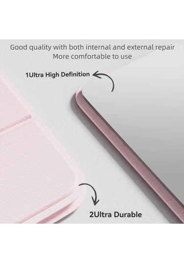 Zyzqstore Taşınabilir El Mini Makyaj Aynası, Yurt Masası Ve Ofis, Çok Renkli, Kullanışlı Ve Pratik Çok Renkli