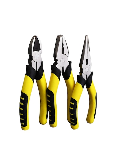 8 İnç Mengene Tel Pense Endüstriyel Sınıf Emek Tasarrufu Sağlayan Ev Elektrikçi Sıyırma Pensesi