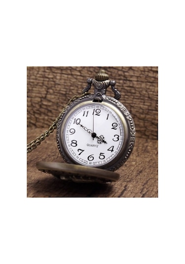 Daks ABD Hava Kuvvetleri Armalı 24 MM Köstekli Cep Saati