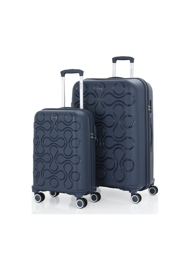 Mçs Polipropilen 2li Valiz Seti Büyük & Kabin V376 S23sy1000050-set 00008 Lacivert