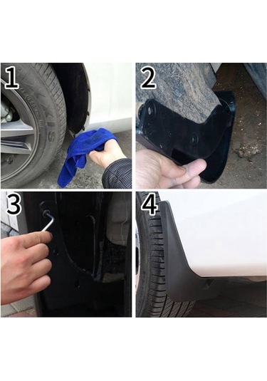 Anjiexun Subaru Xv 2018-2021 İçin Çamurluk Çamurluk Aksesuarları